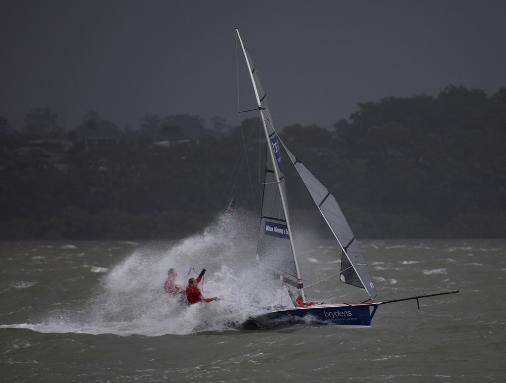 brydens compensation lawyers - Australian 16ft Skiff Champsionship photo copyright Michael Chittenden  taken at  and featuring the  class