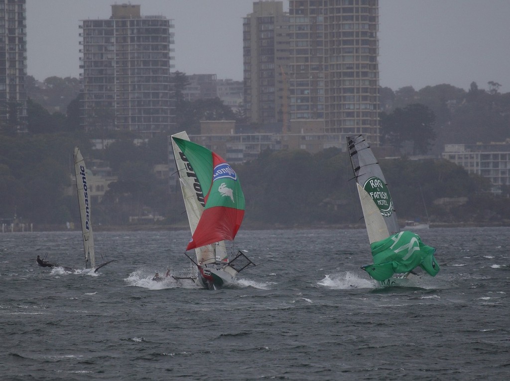 Fleet - 18ft Skiff NSW Championship 2011 © Michael Chittenden 