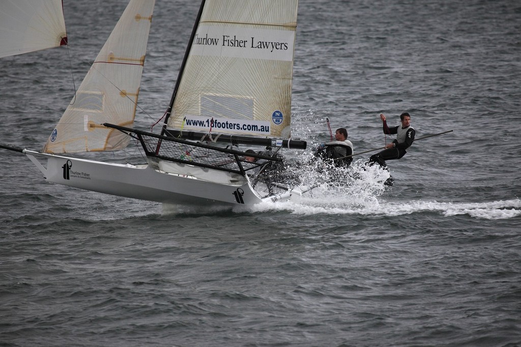 Thurlow - 18ft Skiff NSW Championship 2011 © Michael Chittenden 