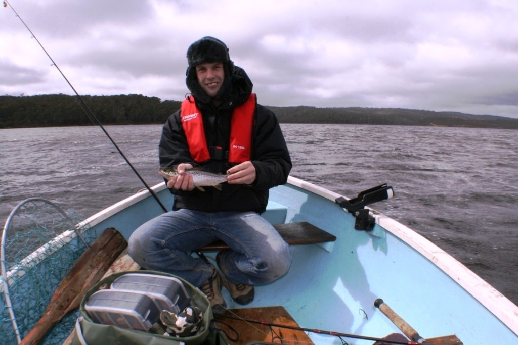 Curries River fish - Tasmanian trout fishing to date photo copyright Carl Hyland - copyright taken at  and featuring the  class