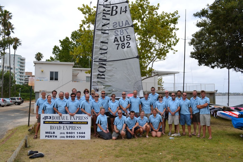 Australian Competitors at the Bohaul Express Australian B14 National Championships 2011-12  - Bohaul Express Australian B14 National Champs 2011-12 © Adrian Beswick