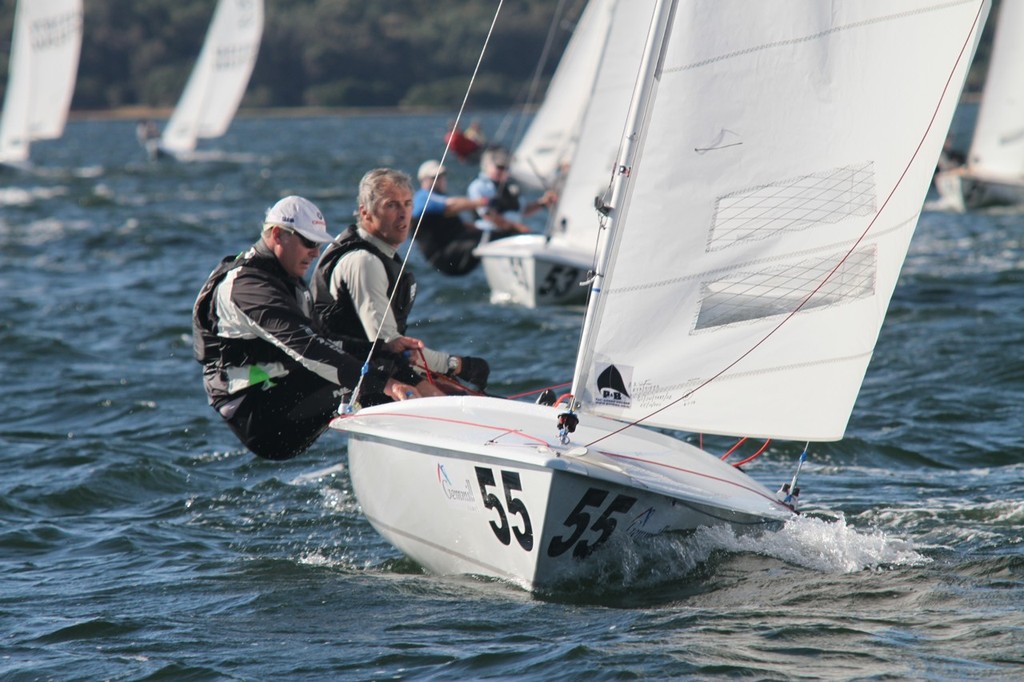 Alan Bax and Simon Childs - Flying Fifteen 50th Anniversary Nationals © Bernie Kaaks