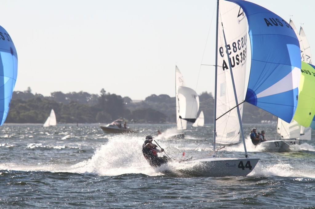 David Yu and Chris Nelson - Flying Fifteen 50th Anniversary Nationals © Bernie Kaaks