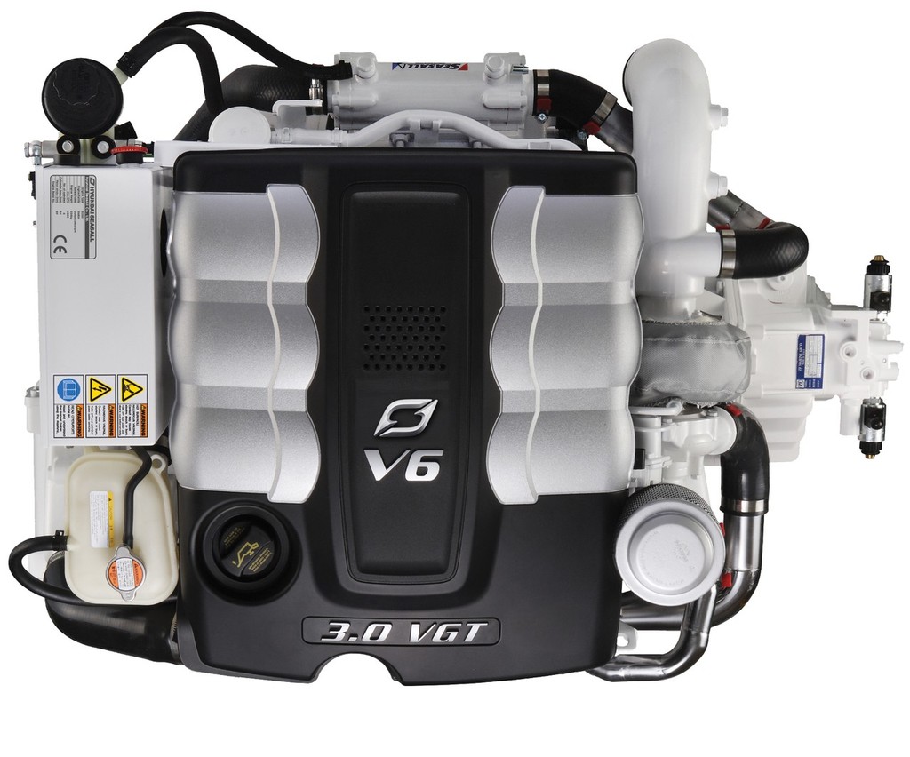 Hyundai SeasAll S250 engine photo copyright Freddy Foote taken at  and featuring the  class