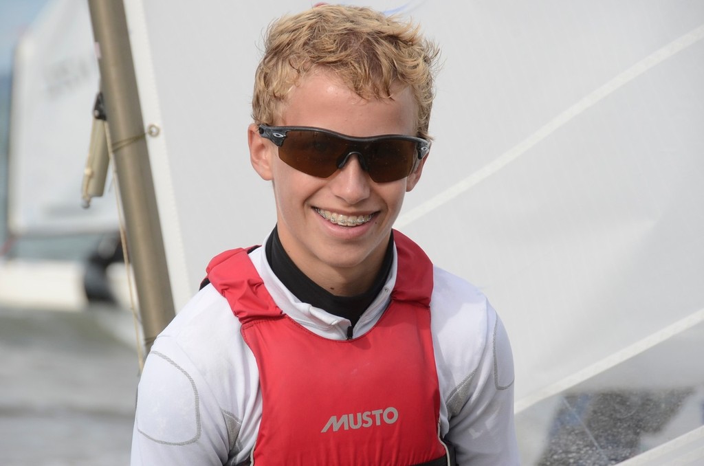 Markus Somerville - 2011 Toyota Optimist NZ Nationals, Wakatere Boating Club © Christine Hansen