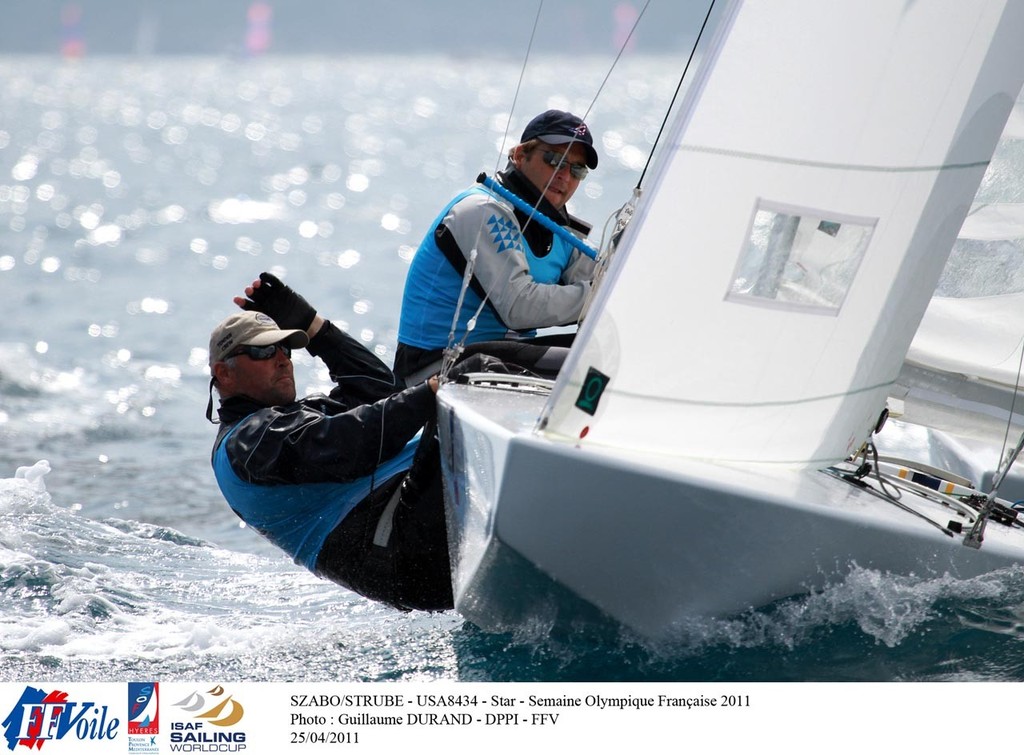 Szabo/Strube (USA8434) Star - Semaine Olympique Francais 2011 ©  G.Durand et JM Liot/DPPI/FFVoile