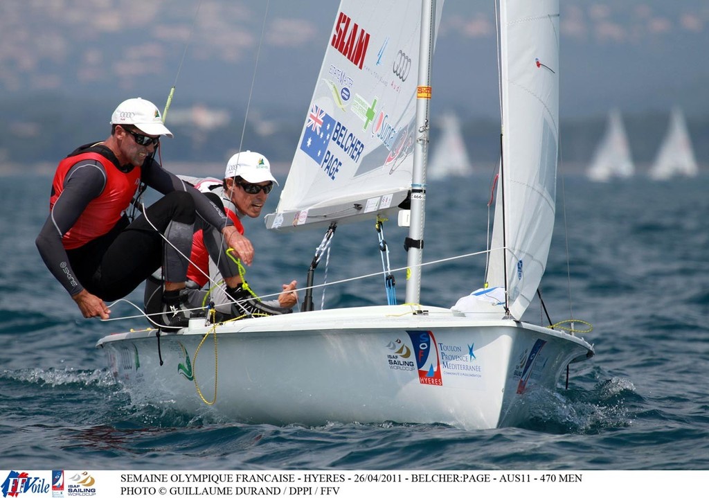 Belcher/Page AUS 11 470 Men - Semaine Olympique Francaise 2011 photo copyright  Guillaume Durand taken at  and featuring the  class