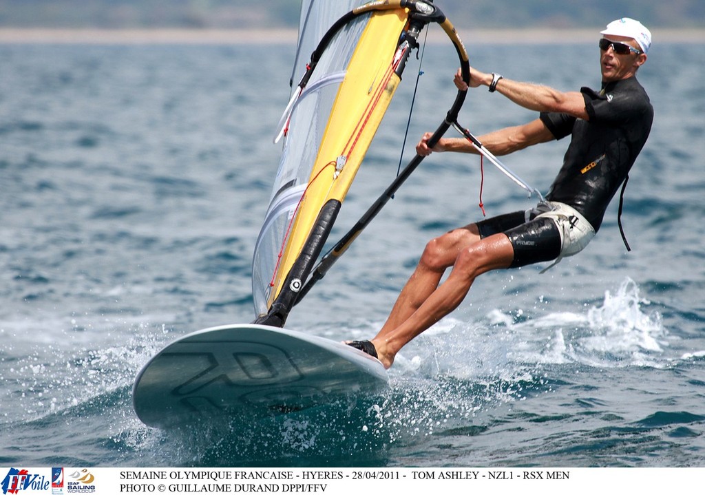 Tom Ashley (NZL1) RSX Men - Semaine Olympique Francaise 2011 ©  Guillaume Durand