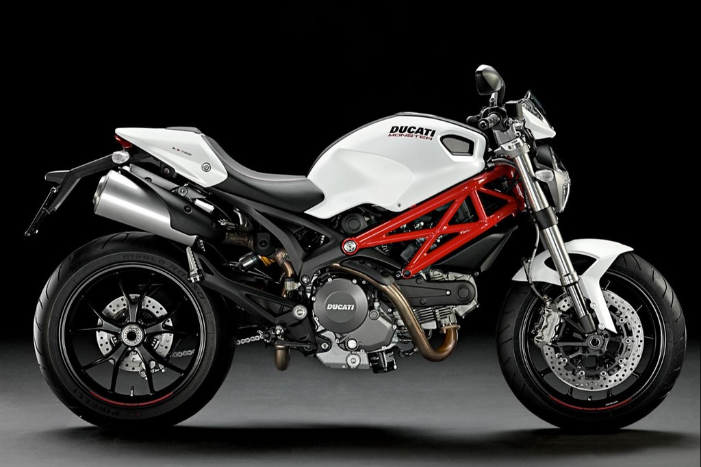 The 2011 Ducati 'Monster', quicker than the Cigarette, but it does have a healthy power-to-weight ratio advantage. © Cigarette Racing Team .