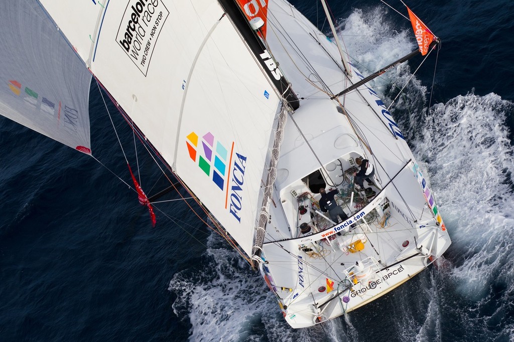 Barcelona World Race - Team Foncia © MMuina/FNOB