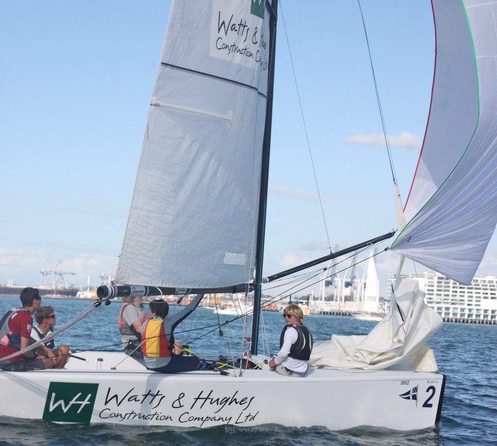 Kerikeri High School with YTP member Jay Prestt - 2011 RNZYS HARKEN Schools Regatta © RNZYS Media Tucker