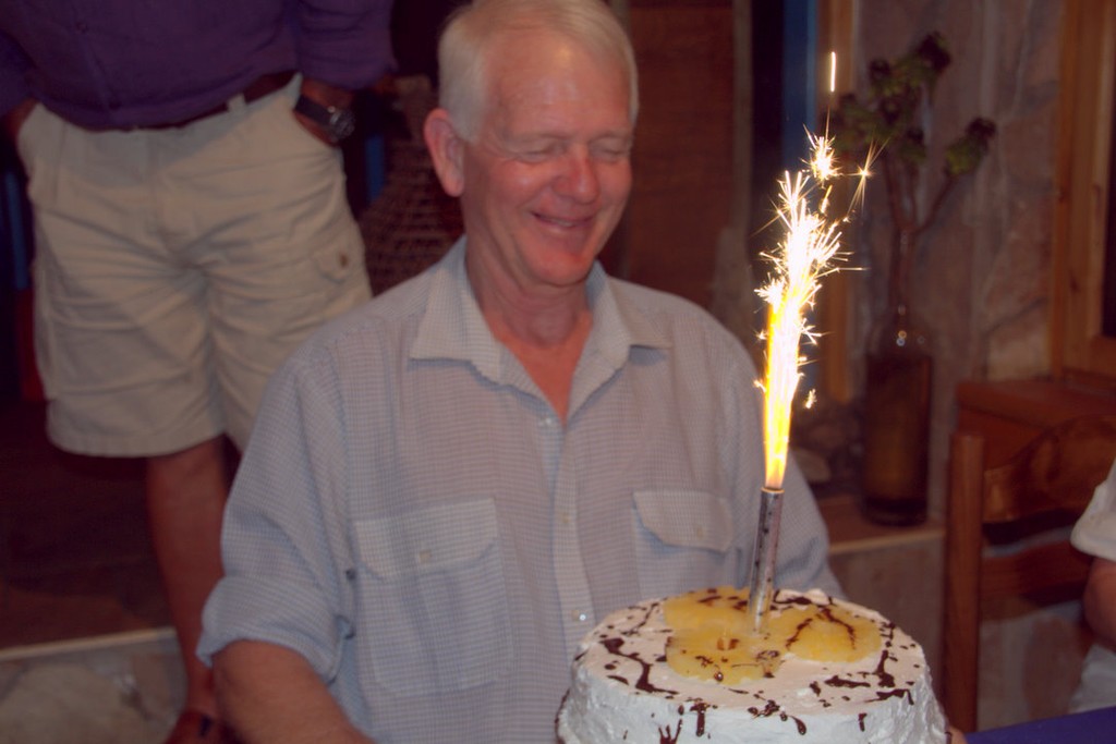 A bithday celebration - Croatia One Design Yacht Rally © Maggie Joyce - Mariner Boating Holidays http://www.marinerboating.com.au
