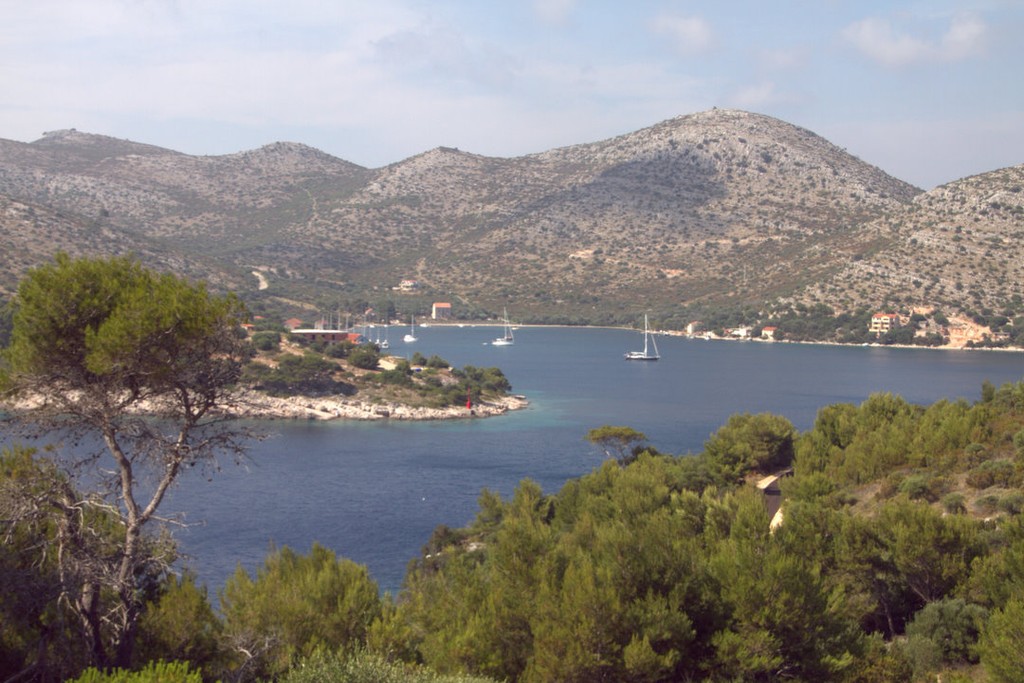 The bay of Skrivena Luka Lastovo - Croatia One Design Yacht Rally © Maggie Joyce - Mariner Boating Holidays http://www.marinerboating.com.au