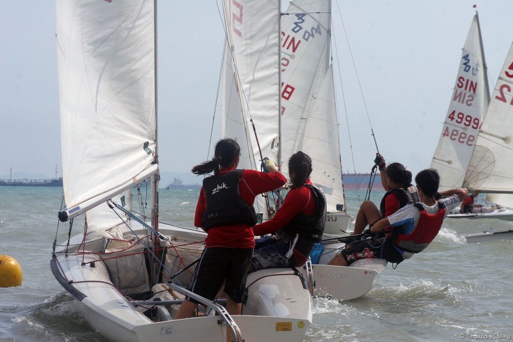 Experienced 420 sailors give the coaches something to think about Photo: © HO Shu Fen Intl 420 Coaching Clinic in Austria & 2011 Class Development Programme  © 420 Class Association