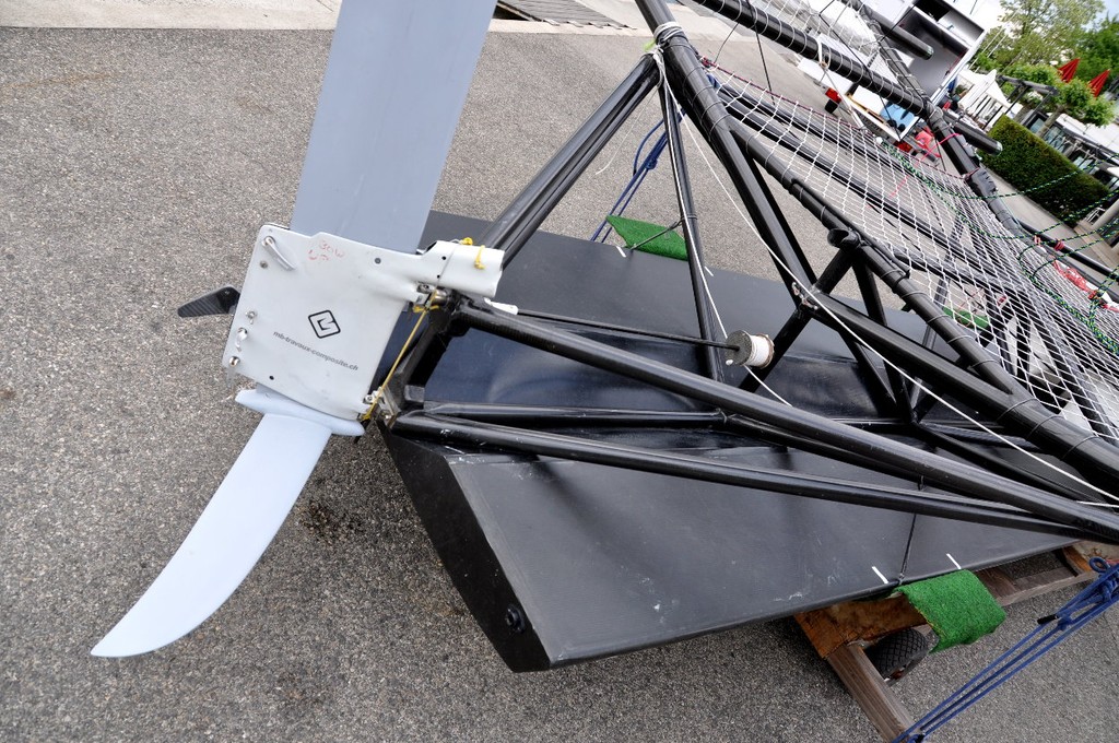 Rear foil with incidence control © Jean Philippe Jobé