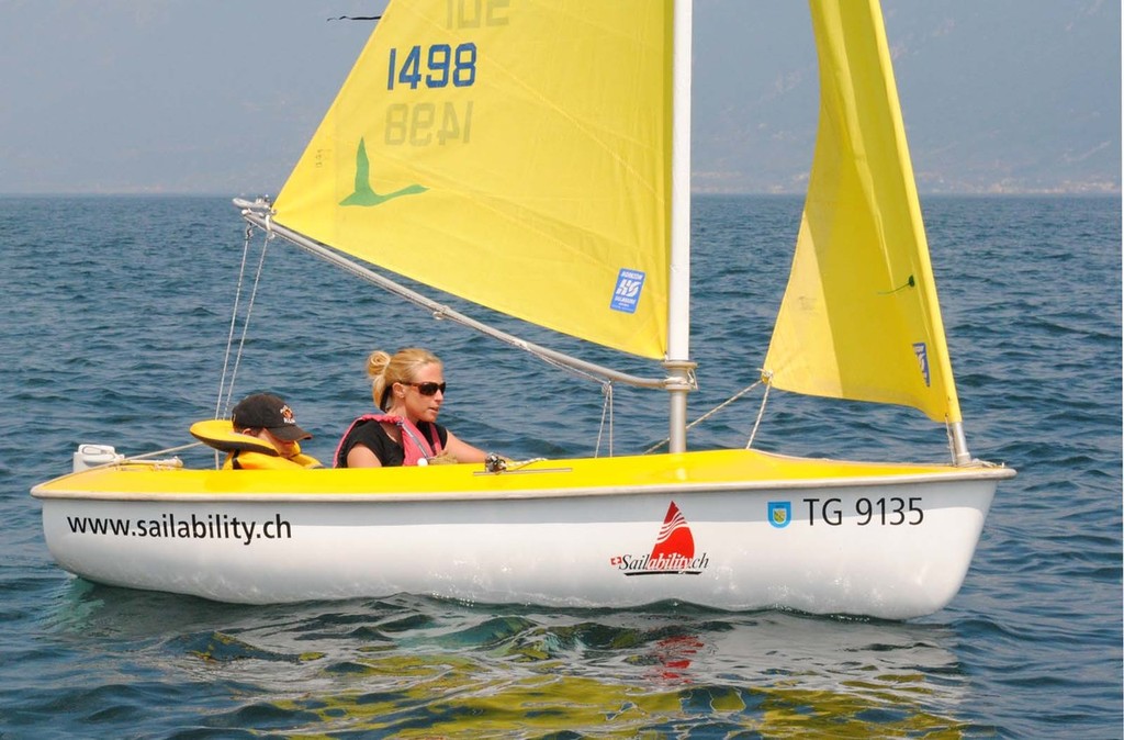 Joshua Rothenhaeusler & Dominique Scheller are second in the Access 303 two person competition. Access Class European Championships photo copyright David Staley - copyright taken at  and featuring the  class