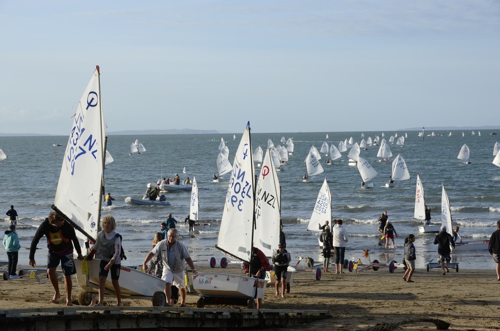 2011 Toyota Optimist NZ Nationals Championship © Christine Hansen