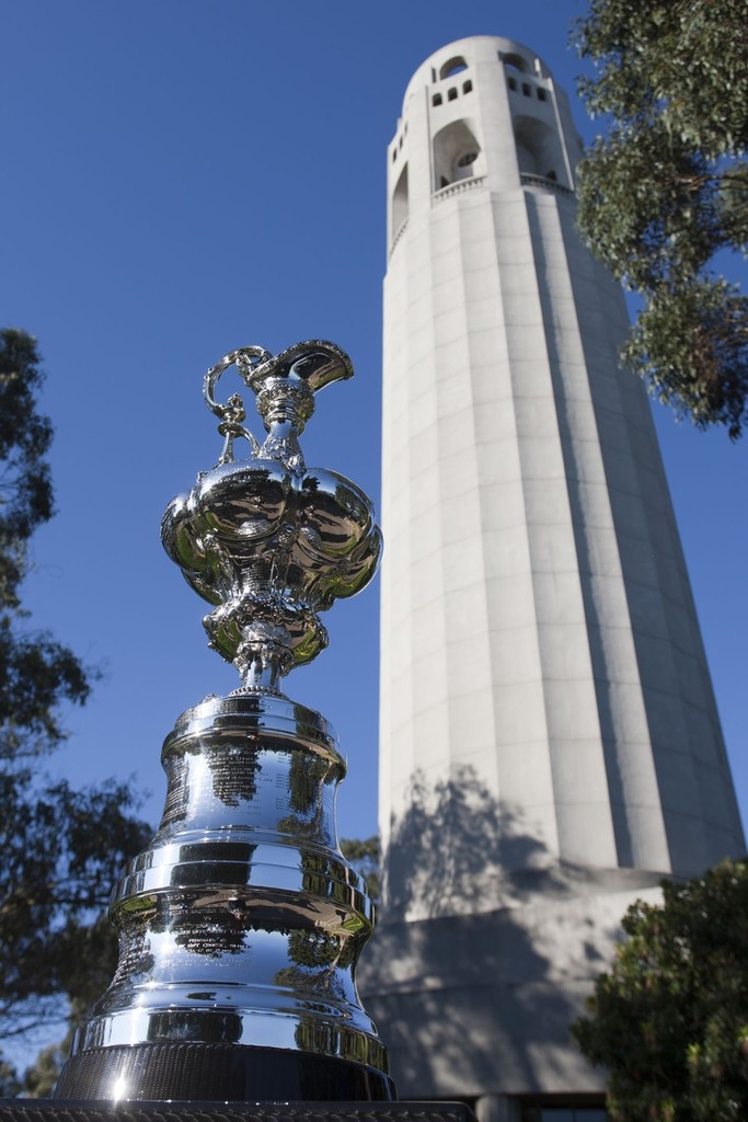 34th America’s Cup - The America’s Cup in San Francisco - Golden Gate Bridge* - Coit tower © America's Cup