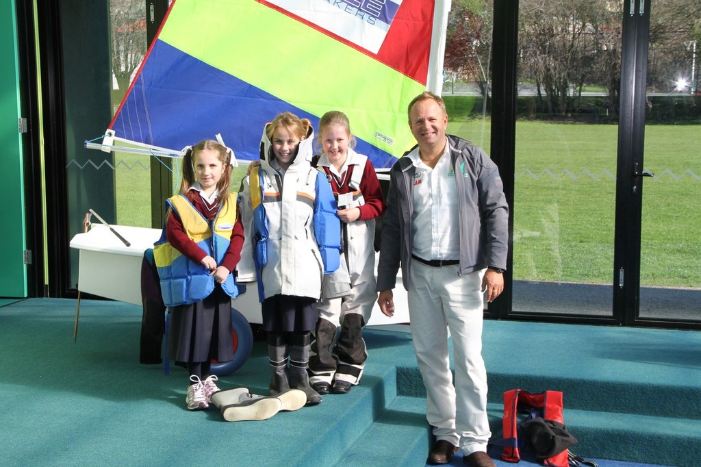 Richard Scarr Dinghy Group Coach with Collegiate students - Collegiate © Richard Scarr