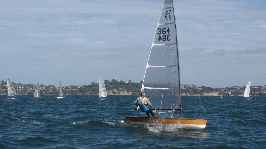 Chris Hawkins sailing #364 - 2011 3.7 Class National Champs photo copyright Tim Griffiths and Sean Paterson taken at  and featuring the  class