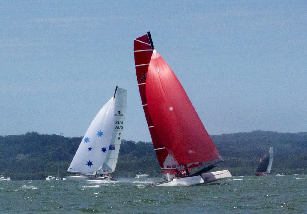 Day 2 - Australian F18 Catamaran National Championships 2011 © Lulu Roseman