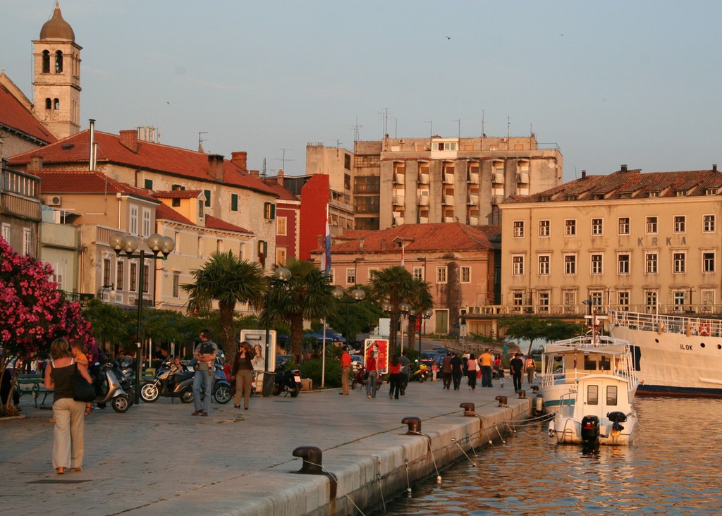 Sibenik quay - Kornati Yacht Rally © Maggie Joyce