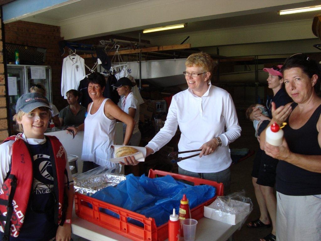 Happy Canteen customer - Wangi Sabot Training Camp © Peter McIntosh