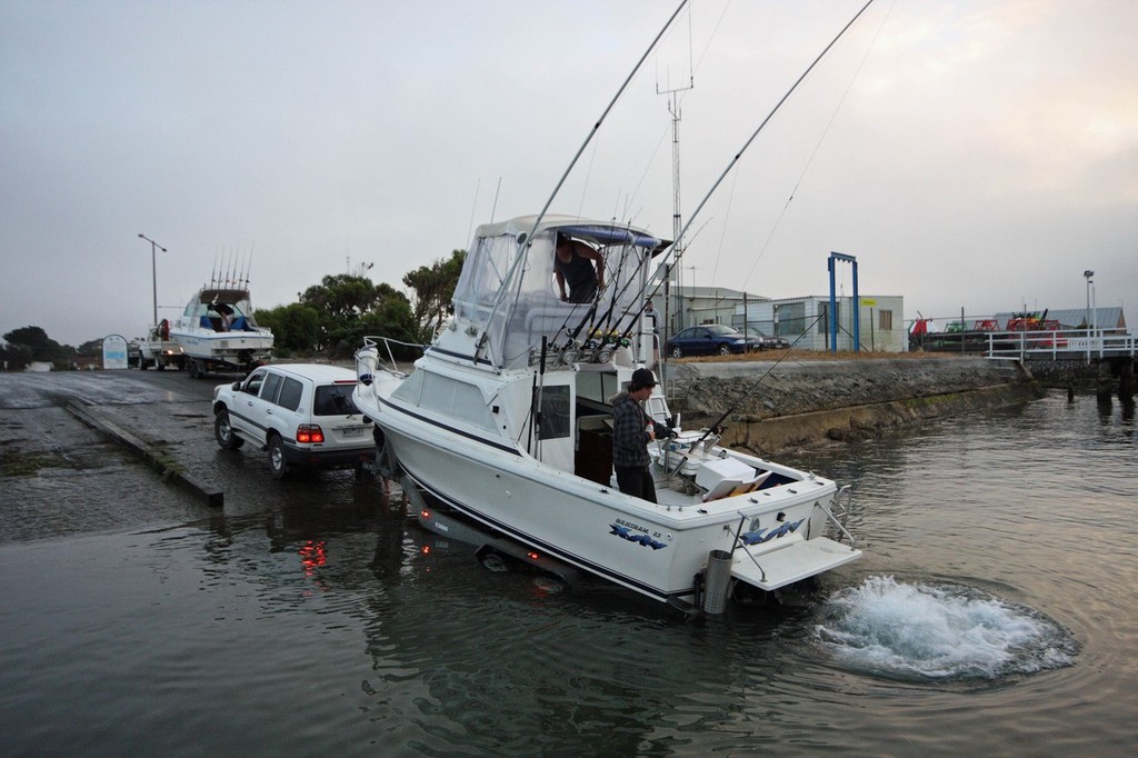 The launching facilities can accommodate a wide range of boats. © Jarrod Day