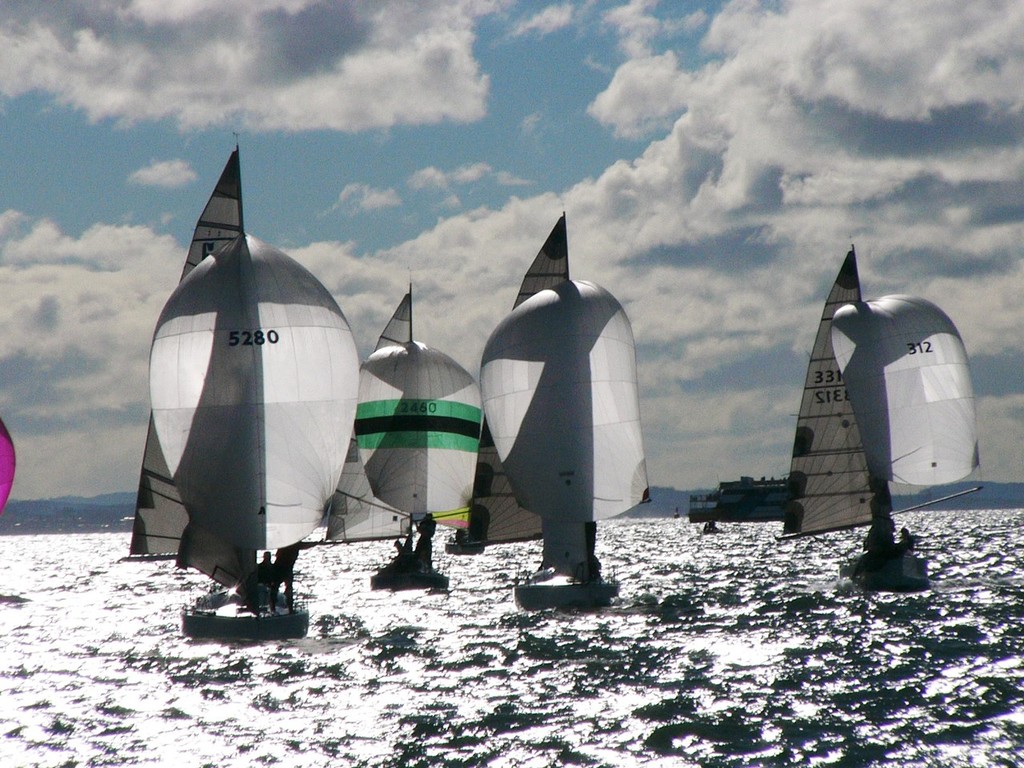 Close Racing In The 727s - 2011 Farr 727 Nationals © Fendall Halliburton