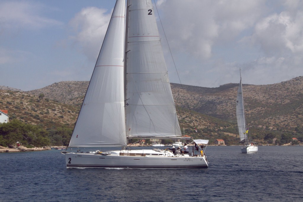 Start of Race Three to Korcula - Croatia One Design Yacht Rally © Maggie Joyce - Mariner Boating Holidays http://www.marinerboating.com.au