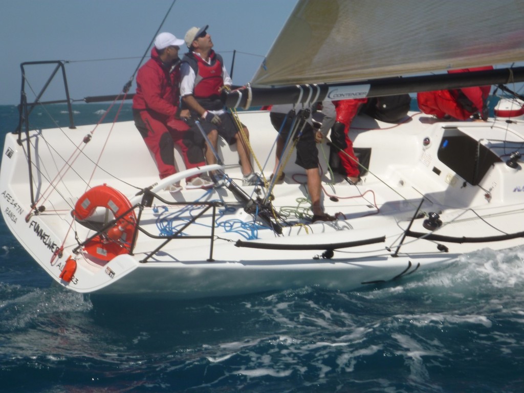 Melges 32 Fleet -Steve Girdis Funnel Web - Hamilton Island 2011 - Melges 32 Hamilton Island Series 2011 photo copyright Tracey Walters taken at  and featuring the  class