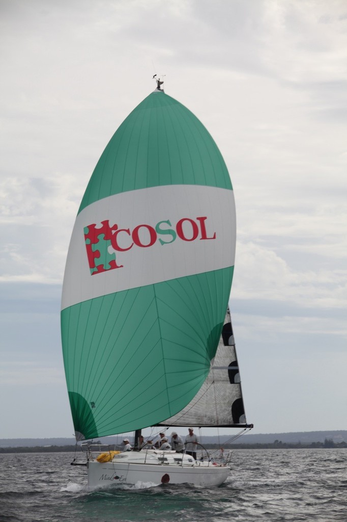 Brad Skeggs and his crew worked Minds Eye well to win Division 2. - Geographe Bay Race Week 2011 © Bernie Kaaks - copyright