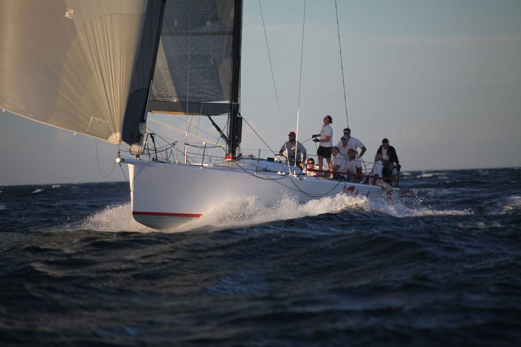 Tony Mitchell’s Sled was in on the surfing too. - Geographe Bay Race Week 2011 © Bernie Kaaks - copyright