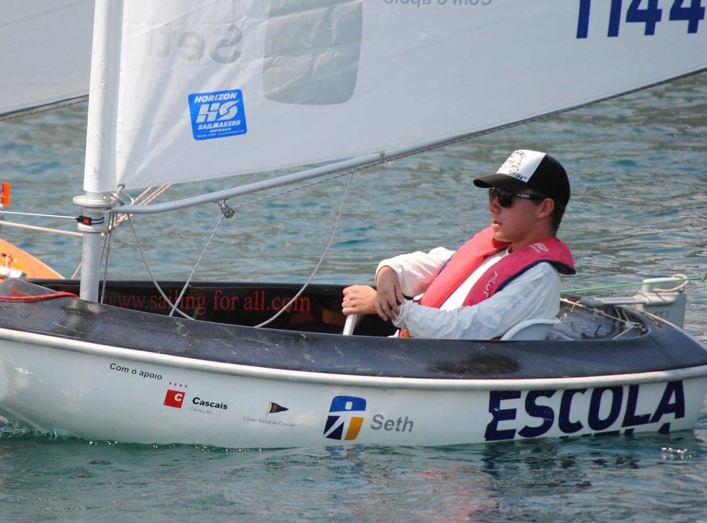  Pedro Cancio Reis (POR) leads the Access 2.3 - Access Class European Championship day 1 photo copyright David Staley - copyright taken at  and featuring the  class