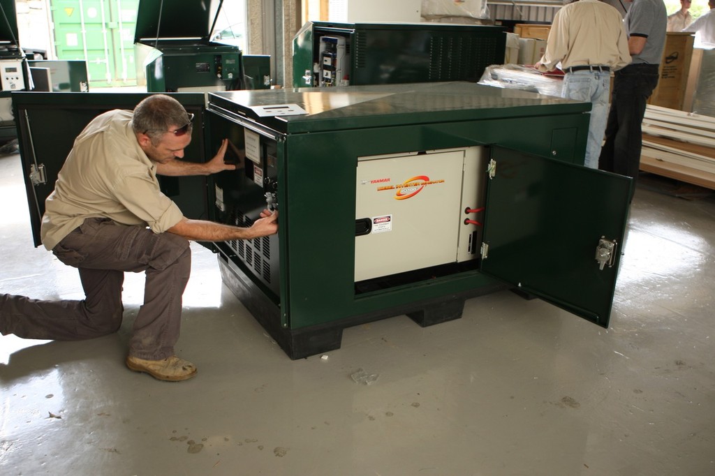 RedFlow Specifies Yanmar Gen Set  © Bob Carter