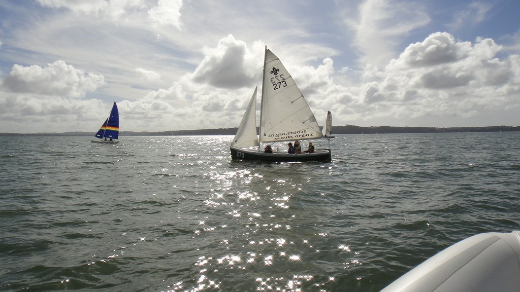 Hawke Sea Scouts Cutter 273 - PCSC Autumn Series Day #1 © David Budgett