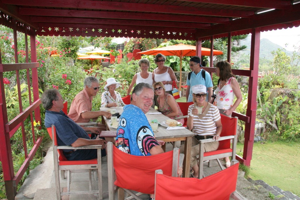 Many old plantation properties are now excellent restaurants photo copyright Maggie Joyce - Mariner Boating Holidays http://www.marinerboating.com.au taken at  and featuring the  class