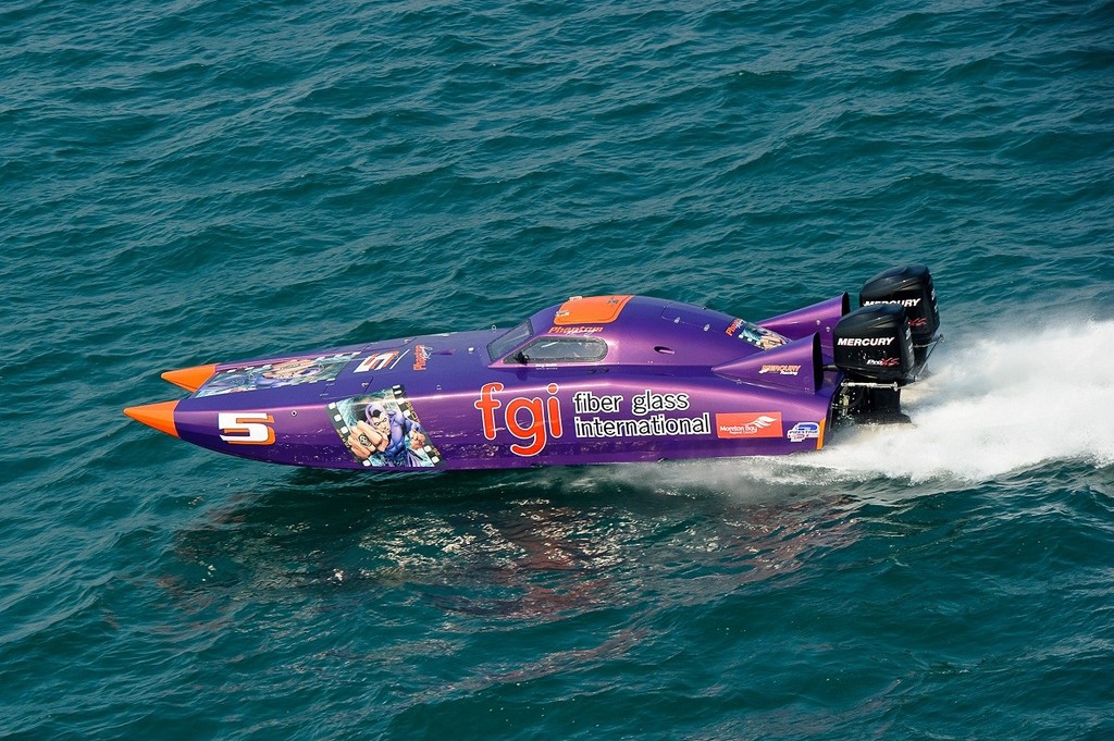 'F.G.I'  raced to the chequered flag in bith races, and has now notched five wins and two seconds from its seven starts. - Redcliffe Offshore Race photo copyright Andrew Gricks http://www.andrewgricksphotography.com taken at  and featuring the  class