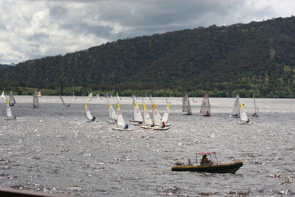 Racing on Lake Burley Griffin - ACT Chief Ministers Regatta © Canberra Yacht Club Media