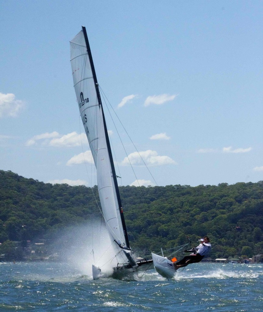 Day 2 - Australian F18 Catamaran National Championships 2011 © Lulu Roseman