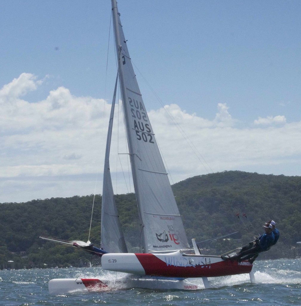 Day 2 - Australian F18 Catamaran National Championships 2011 © Lulu Roseman