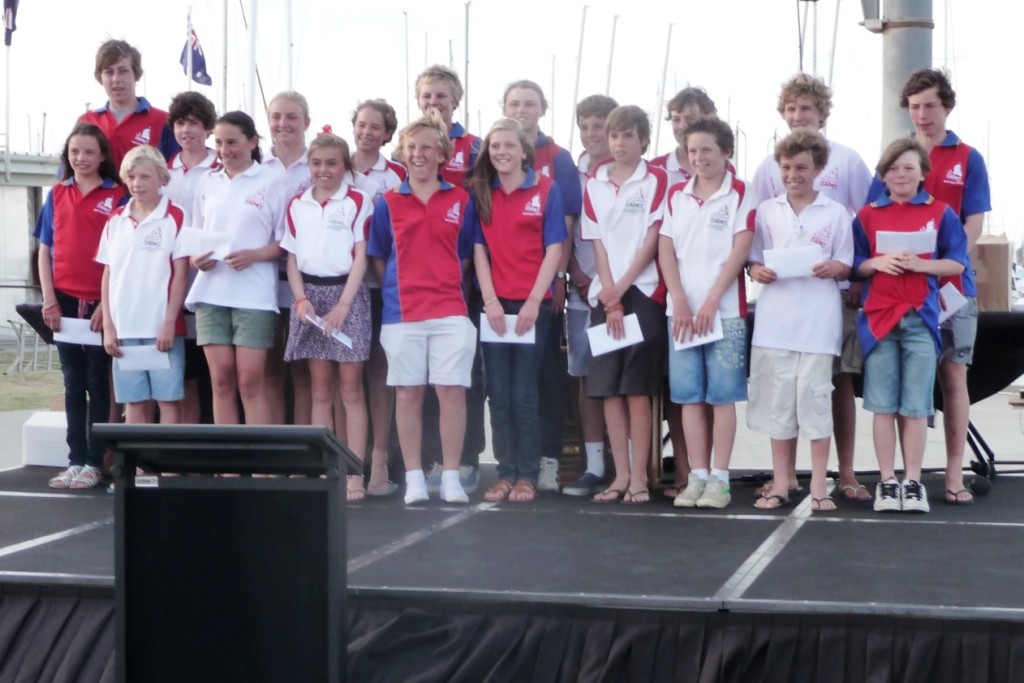 Australia's Cadet team off to Germany in July. - pigen 2010/11 International Cadet National Championships photo copyright Chris Furey taken at  and featuring the  class