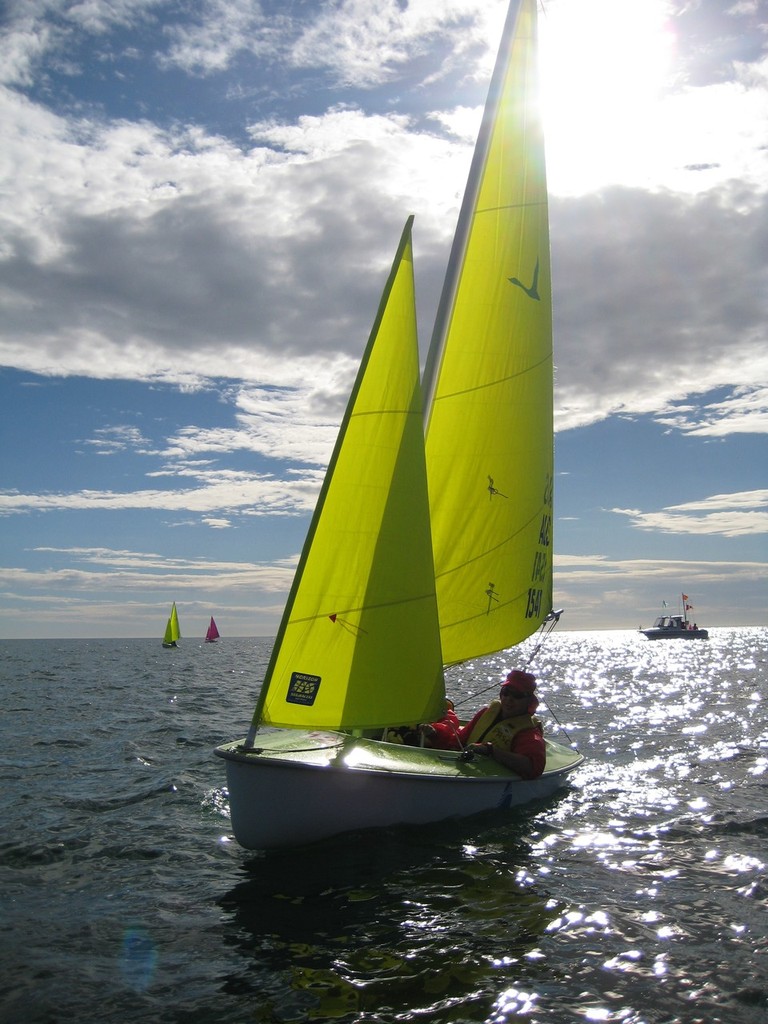 Special Olympics Australia Sailing athletes enjoying Adelaide Waters in the 2010 competition - 2010 Sailability competition at IX National Special Olympics Australia Games © Alex McNeilly