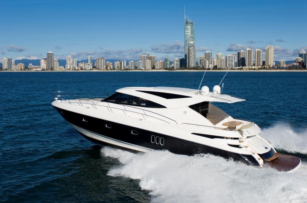 Riviera 5800 Sport Yacht with IPS photo copyright Stephen Milne taken at  and featuring the  class