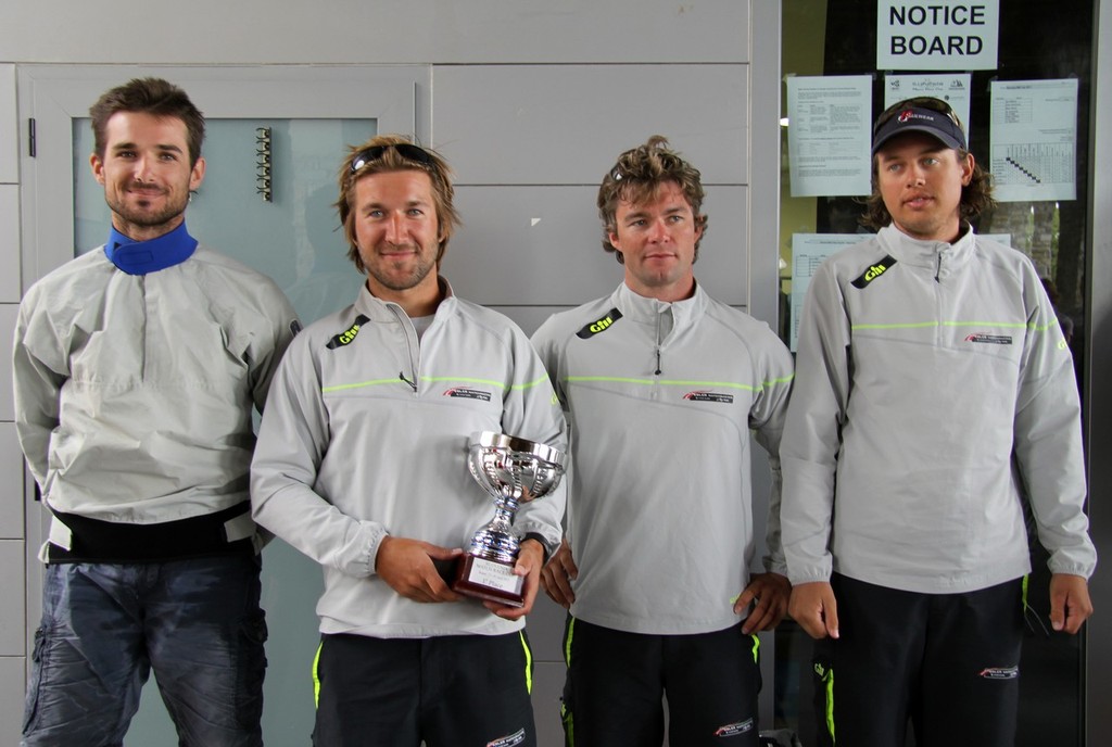 Winning crew - Slovenia Match Race Cup © Jana Pines