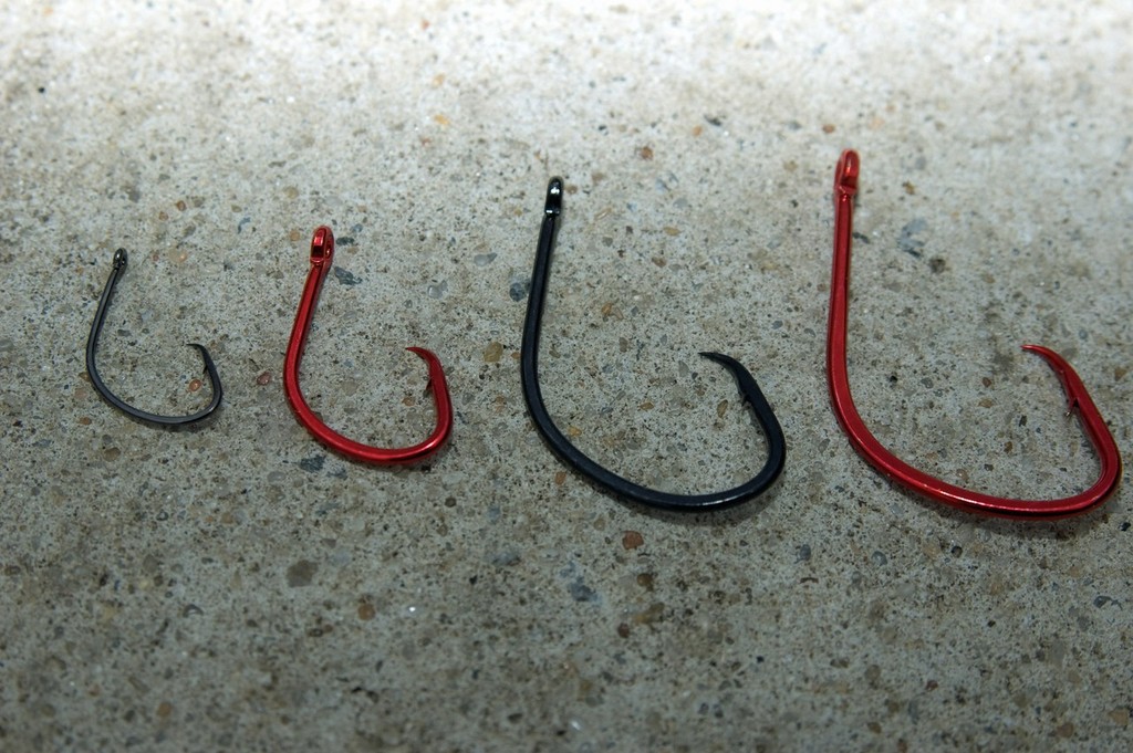 Circle hooks have been around for years and are increasing in popularity.  - Hooks, The Definitive Point © Jarrod Day