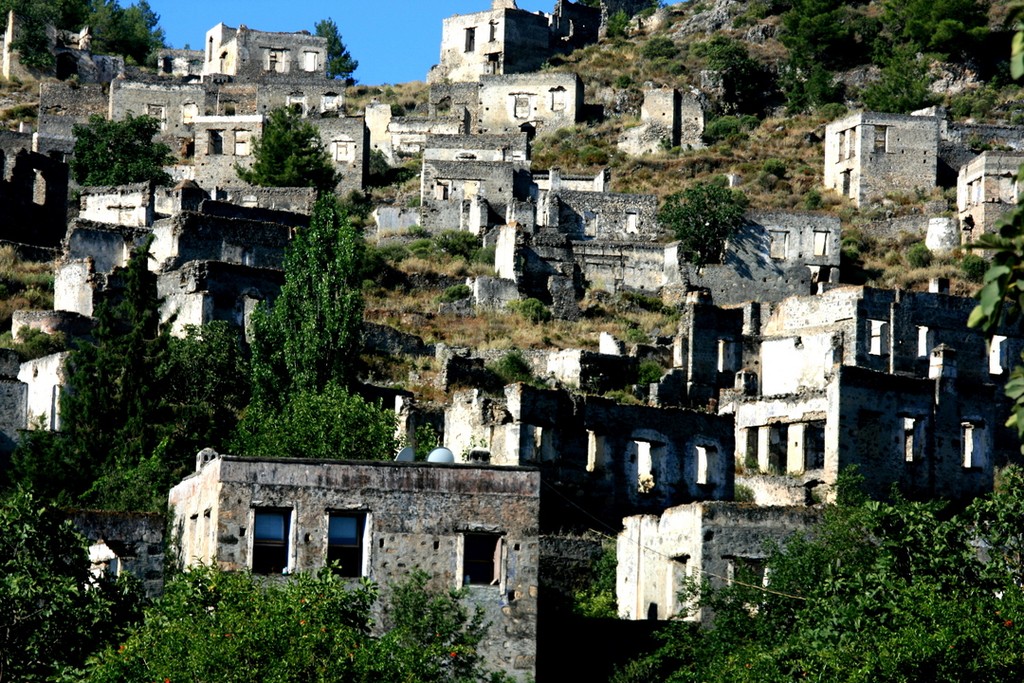 the desterted taown of Kayakoy - The Lycian Coast Yacht Rally - Turkey: 21 Sept  - 06 Oct 2012 photo copyright Maggie Joyce taken at  and featuring the  class