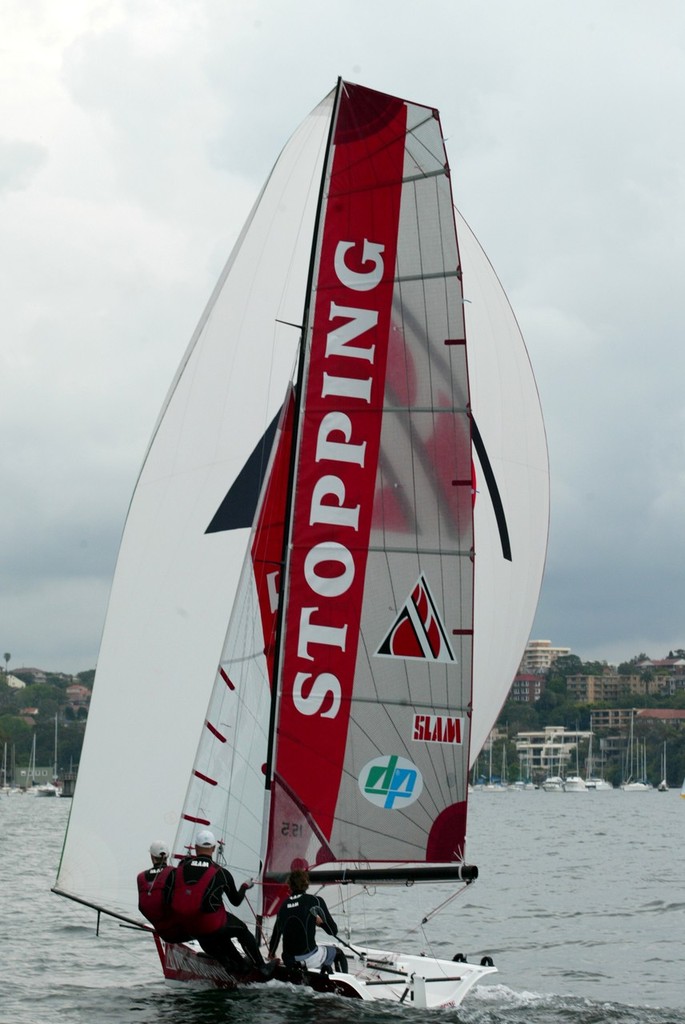 Fire Stopping - Manly 16ft Skiff Club Club Championship Heat 1 © Joe Murphy
