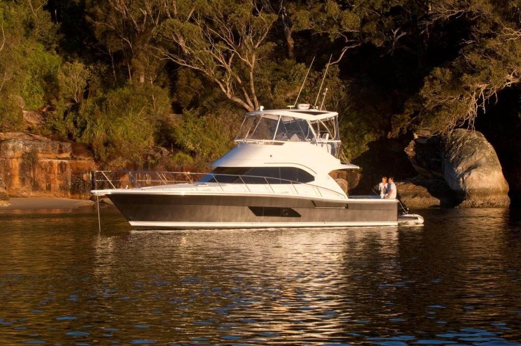 Riviera 43 Open Flybridge with IPS photo copyright Stephen Milne taken at  and featuring the  class