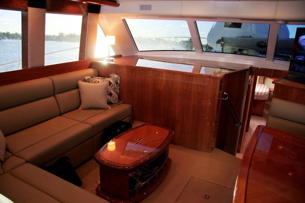 The new saloon layout bring the lounge and dinette together © Mark Rothfield